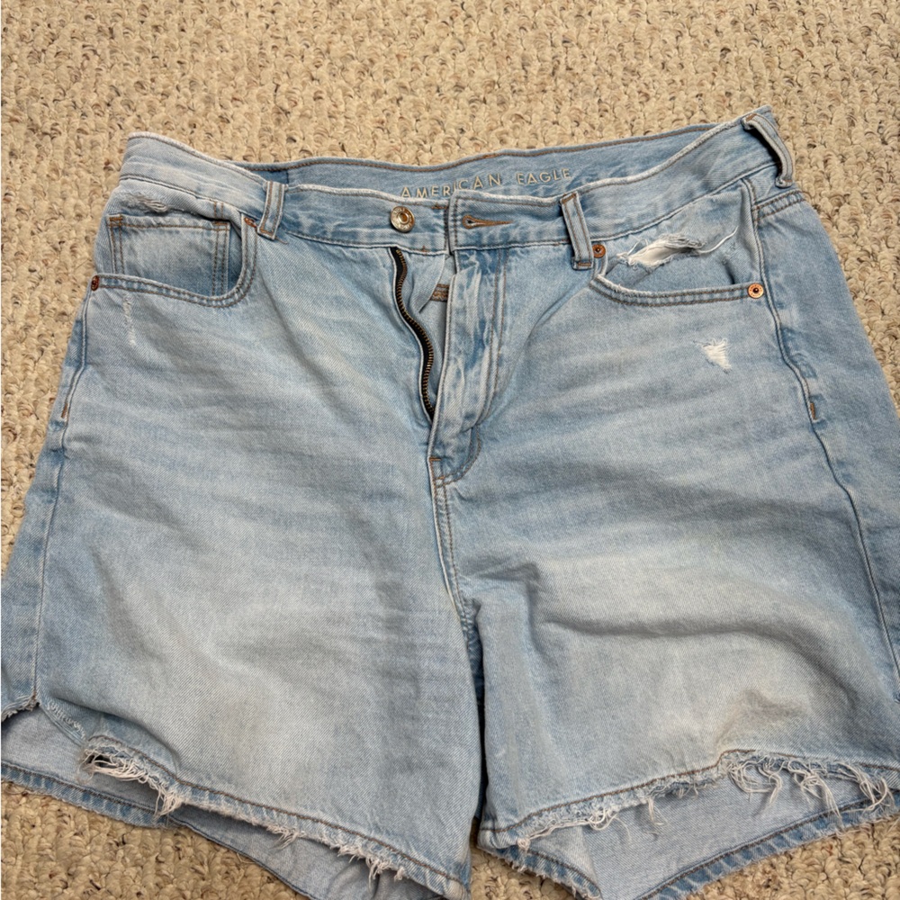 American Eagle Outfitters Light Blue Jean Shorts
